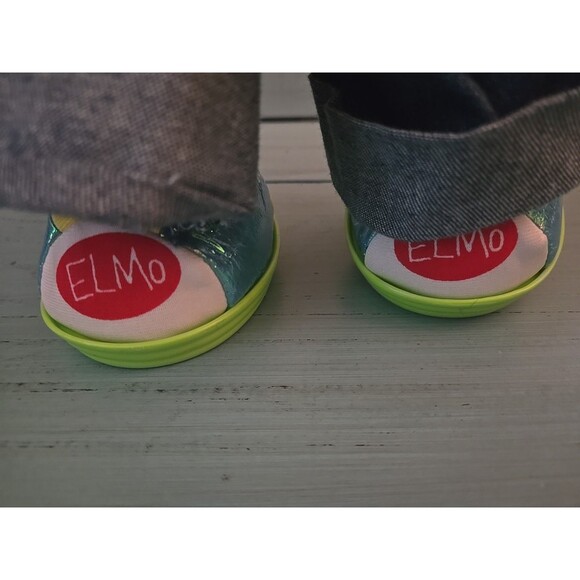 1999 Let's Pretend Elmo Sesame Street Toy Mattel Talks To Play, Children's Toy - Picture 2 of 9